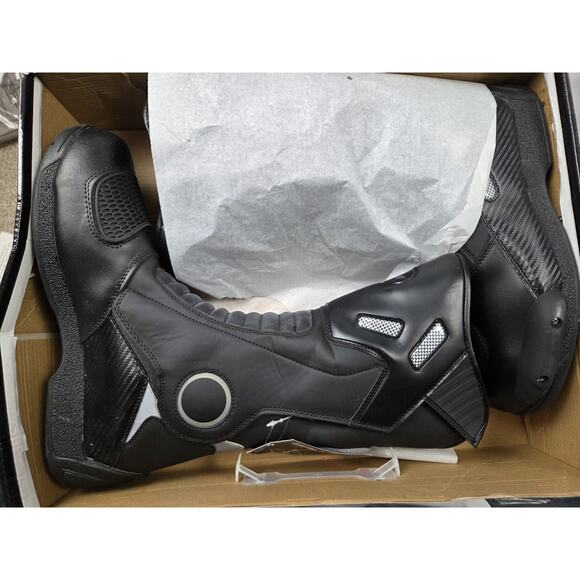 Joe Rocket Ballistic Touring Motorcycle Riding Boots Black US 13 - Picture 10 of 11